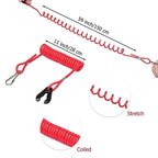 Boat Outboard Engine Motor Kill Stop Switch Emergency Tether Lanyard For Yamaha