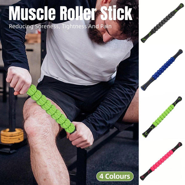 Muscle Massage Sticks Fitness Sport Fascia Rods Roller - Pink