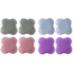 2pcs Thick Yoga Kneeling Mat Knee Cushion for Elbow Support Gym Workout Pad - Purple