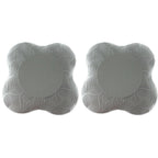 2pcs Thick Yoga Kneeling Mat Knee Cushion for Elbow Support Gym Workout Pad - Purple