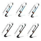 Bracket Fishing Rod Holder Multi Functional Rod Stand for Fishing and Outdoors - Black-240cm