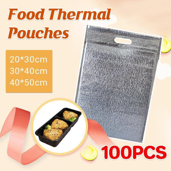 Aluminum Foil Insulated Food Storage Bag for Thermal Cooling