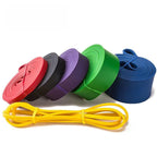 Heavy Duty Resistance Yoga Band Loop Exercise Fitness Workout Band Gym Band - Orange 170-230 lbs (83mm*2080mm)
