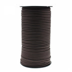 100m Paracord Outdoor Camping Binding Braided Rope Survival Gear Hiking Rope - Brown