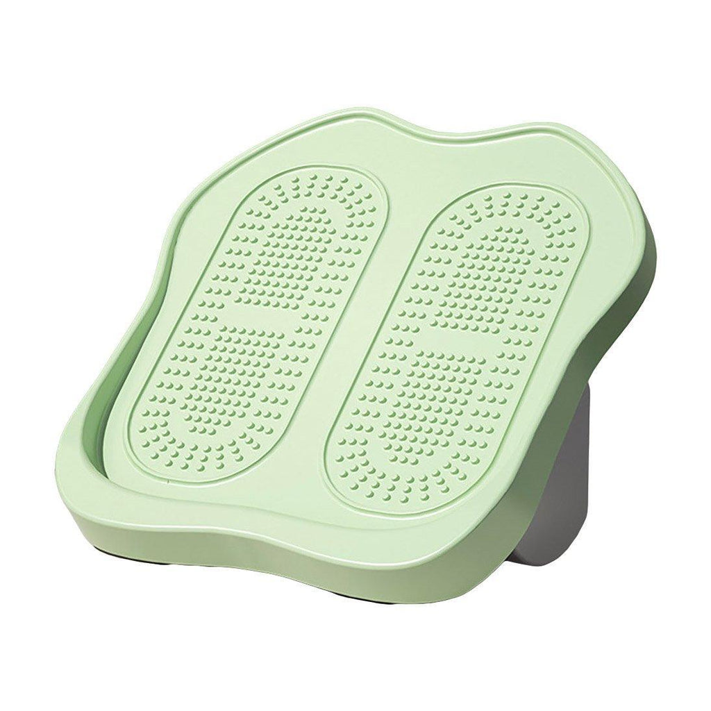 Portable Folding Stretch Board Fitness Pedal Slant Calf Ligament Trainer Tool - Green