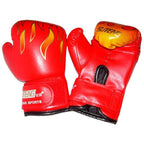 Boxing Sparring Training Gloves MMA Kickboxing Punching Gloves for Practice Sessions - Black