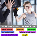 Boxing Sparring Training Gloves MMA Kickboxing Punching Gloves for Practice Sessions - Silver