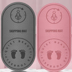 Jump Rope Mat Soundproof Shock Absorbing Mat for Indoor Fitness Yoga Floor Use - Pink