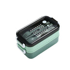 Bento Box Lunch Containers Food Microwave Stainless Portable Dinnerware Au - Blue