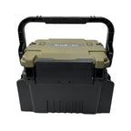 Multifunctional Fishing Tackle Box Portable Gear Storage Case Organizer Tool Box - Green