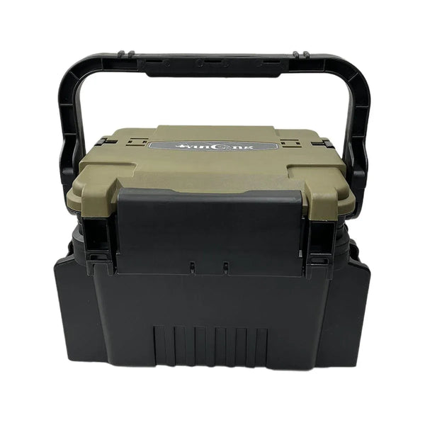 Multifunctional Fishing Tackle Box Portable - Green