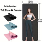 Yoga Mat Dance Mat Sports and Fitness Jump Rope Mat for Men and Women Exercise - Pink