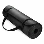 15mm Thick Yoga Mat Pad NBR Nonslip Exercise Fitness Pilate Gym Durable - Purple