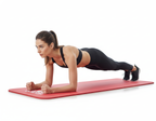 Adidas Fitness Mat 7mm Exercise Training Floor Gym Yoga Judo Pilates  - Red