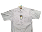 BISLEY SHORT SLEEVE SHIRT Everyday Casual Business Work Cotton Blend Check - BS2552_VPLB (PLB) - L