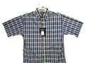 BISLEY SHORT SLEEVE SHIRT Everyday Casual Business Work Cotton Blend Check - BS2572_CBLK (BLK) - S