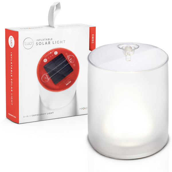 Waterproof Inflatable Solar Camping Lantern for Outdoor Lighting