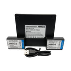 Hridz LP-E10 battery pack for Canon EOS 3000D EOS 1500D EOS 1300D EOS 1200D EOS 1100D