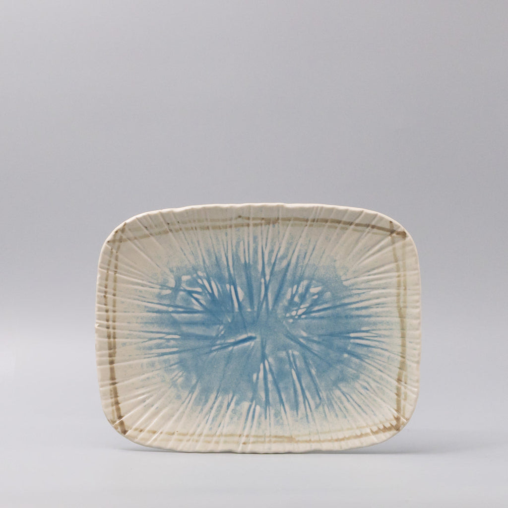 Sushi Platter 25.8x19.8cm Okinawa Glaze