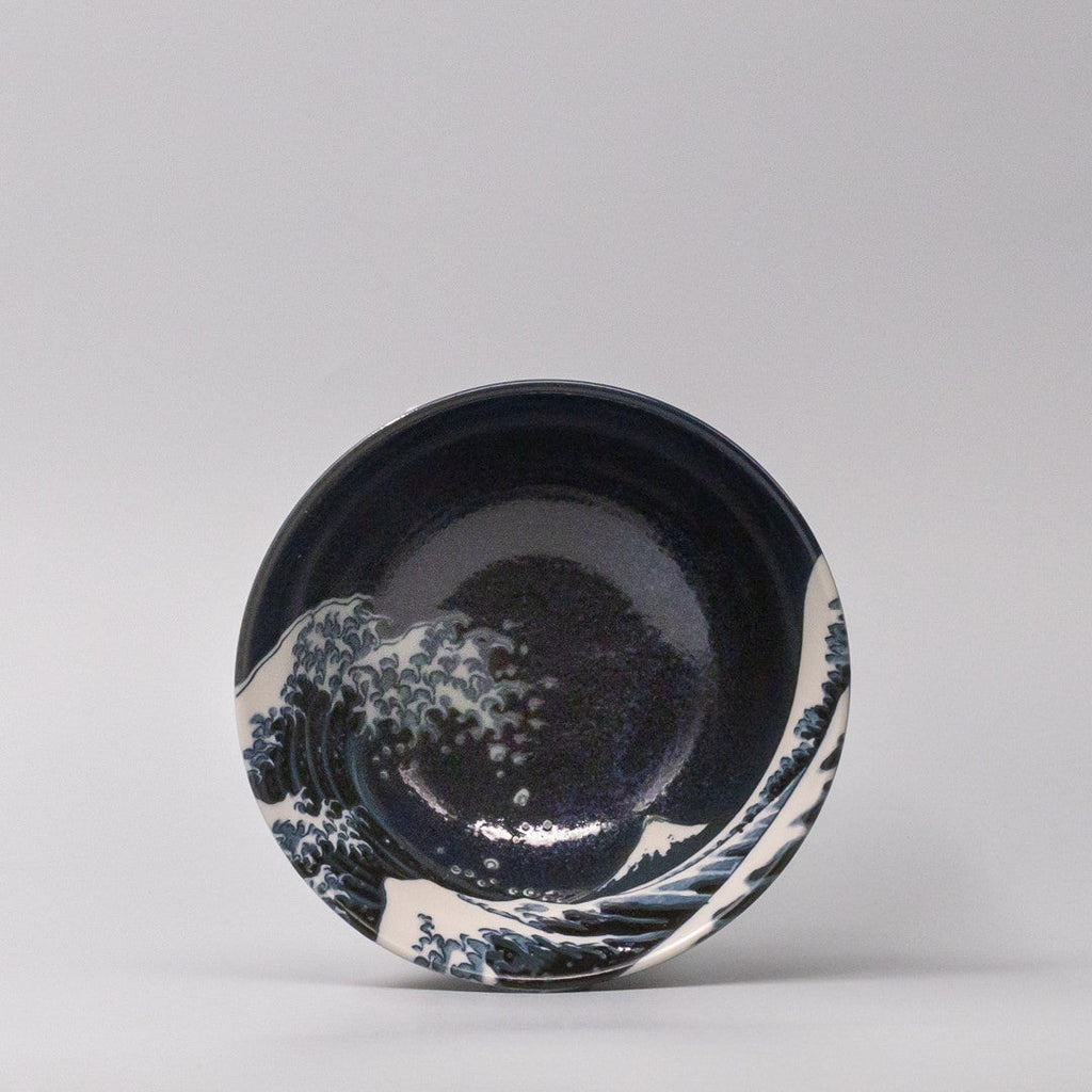 Rice Bowl 15cm Hokusai Great Wave Design