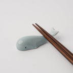 Chopstick Rest Ice Blue Whale