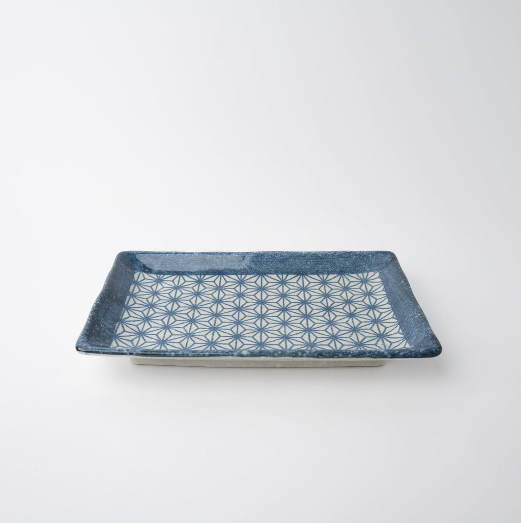 Sushi Plate 22cm Starburst Design
