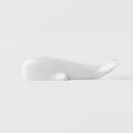Chopstick Rest Pure White Glaze Whale