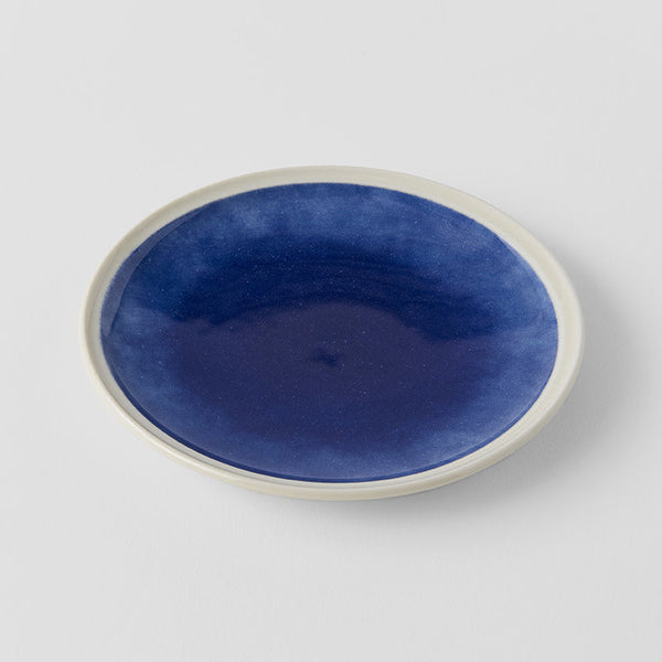 Ocean Blue Glaze Small Plate
