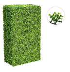 Large Portable Mixed Boxwood Hedge UV Resistant 100cm Long x 200cm High