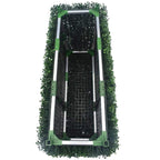 Portable Artificial Boxwood Hedge UV Resistant 75cm High 100cm Long