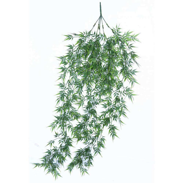 Dense Trailing Artificial Greenery Panel for Outdoor Decoration