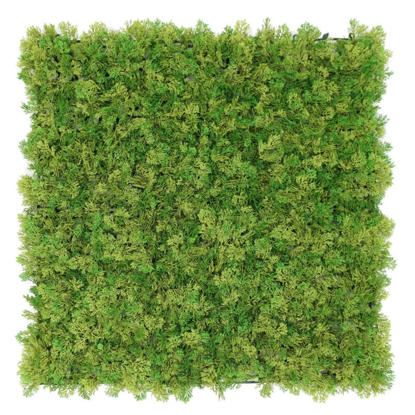 Two Tone Artificial Moss Panel for Outdoor Wall Decoration