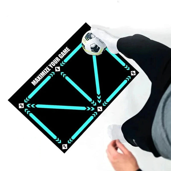 Non-Slip Durable and Foldable Football Dribble Training Mat