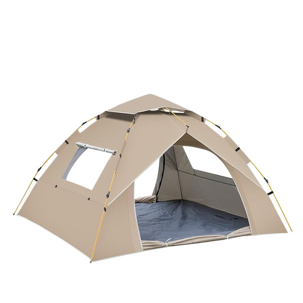 Compact Camping Tent with Two Doors and Two Windows