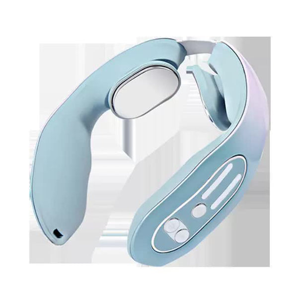Gradient Blue 12-Level Intelligent Neck Massager