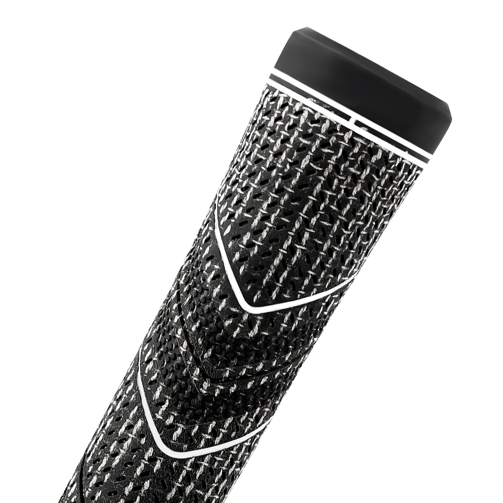 2 Pcs Orange MCC PLUS4 Midsize Golf Grip - Rubber and Cotton Thread Hybrid, 265 mm, 72g, Core 60
