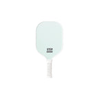 Light Green Fiberglass Pickleball Paddle - Lightweight 215g with Anti-Slip TPU Grip for Outdoor Sports