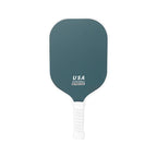 Green Fiberglass Pickleball Paddle - Lightweight 215g with Anti-Slip TPU Grip for Outdoor Sports
