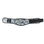 Size S Grey Camouflage Camo Weightlifting Belt - EVA Nylon Gym Belt for Squats, Deadlifts & Lumbar Support