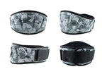 Size XS Grey Camouflage Camo Weightlifting Belt - EVA Nylon Gym Belt for Squats, Deadlifts & Lumbar Support