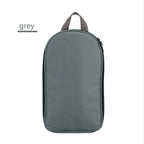 Portable Kitchen Utensil Storage Bag - Lightweight Organizer for Camping and Outdoor Cooking, Gray
