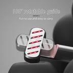 Rose Gold Anti-Aging Eye Care Device - 42°C Heat, Red Light, High-Frequency Vibration