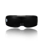 Black Touch-Control Rechargeable Heated  Eye Massager for Daily Use