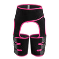 Pink Women's 3-in-1 Body Shaper: Waist Cincher, Thigh Slimmer, Glute Lifter - Workout Gear (Size : S/M)