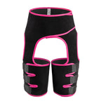 Pink Women's 3-in-1 Body Shaper: Waist Cincher, Thigh Slimmer, Glute Lifter - Workout Gear (Size : S/M)