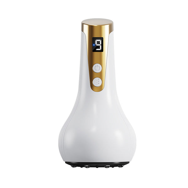 White Electric Meridian Scraping Massager