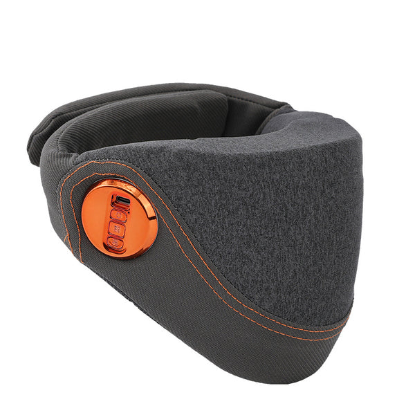 Remote Control Grey Neck Massager with Heat Therapy