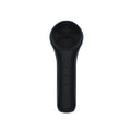 Silicone Facial Cleansing Brush - 6-Speed Vibration, Food-Grade Antibacterial Material with Warming Function(Black)