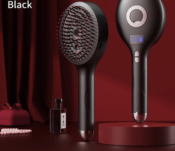4-in-1 SPA Scalp Care Massage Comb (Black)
