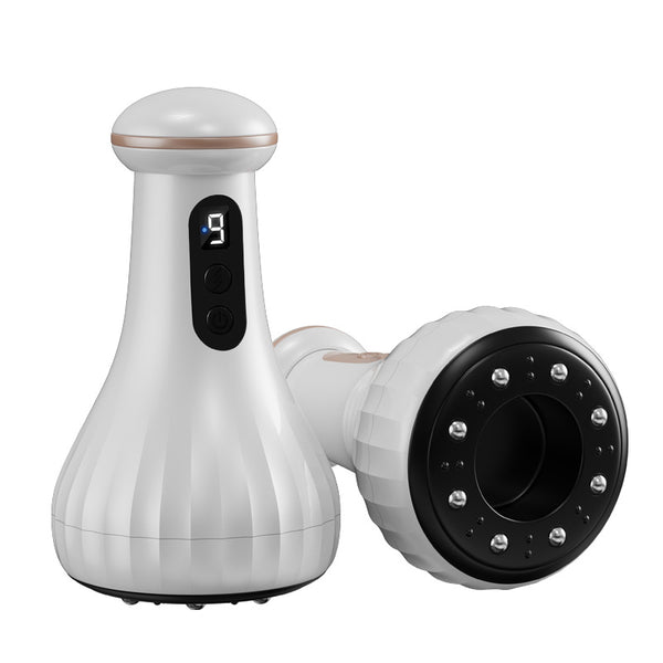 Electric Cupping & Gua Sha Massager (White)